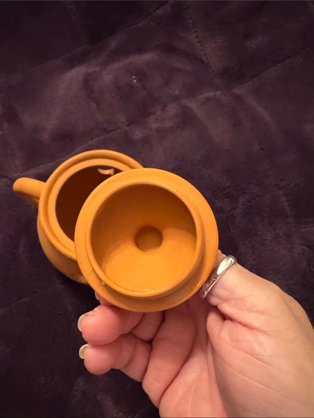 Handmade Terracotta garlic holder